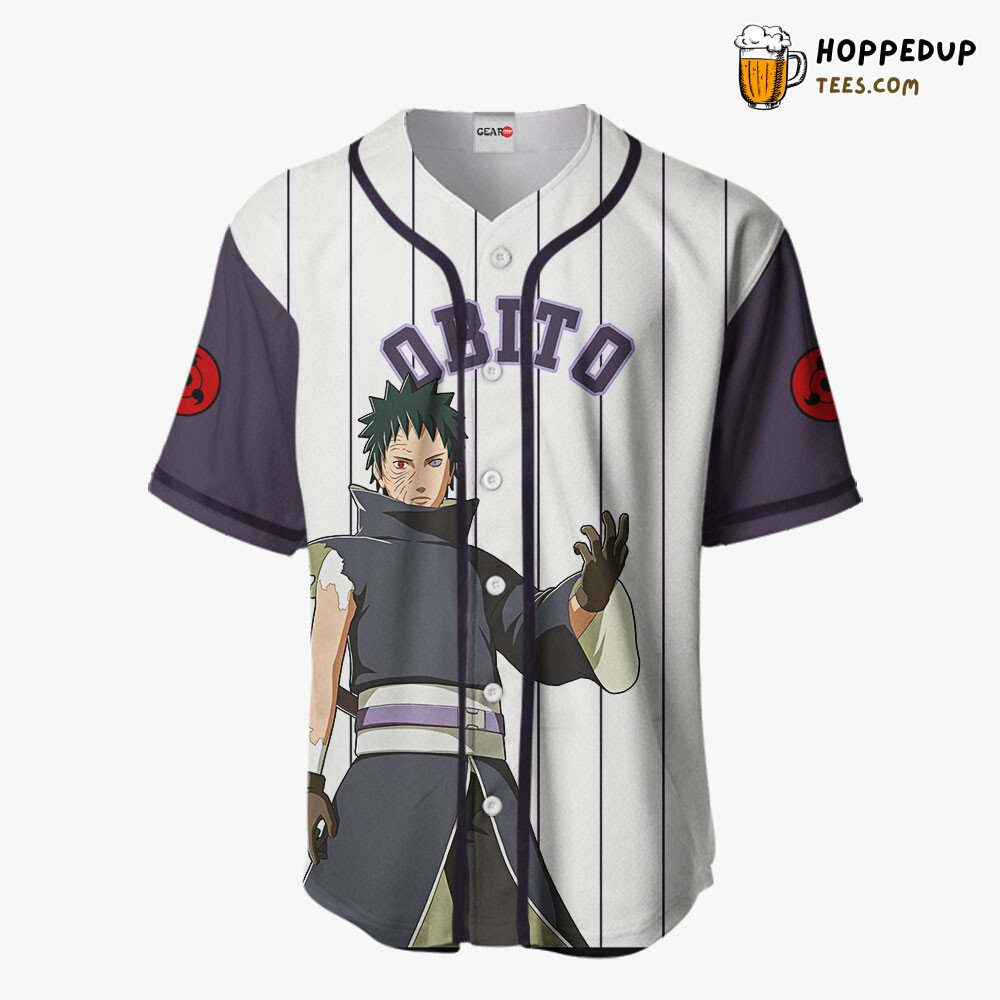 Obito Uchiha Distinctive Unique Anime Baseball Jersey Design Edition Style
