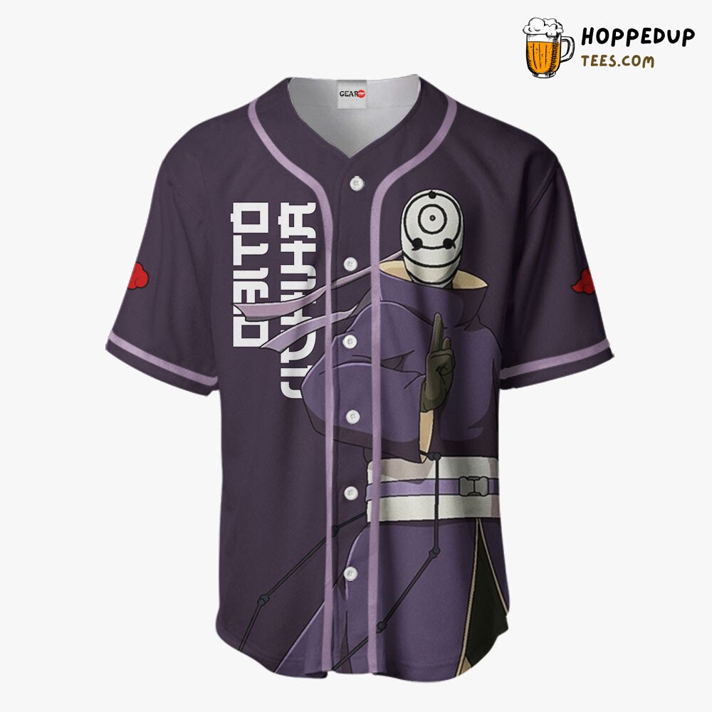 Obito Uchiha Unique Akatsuki Anime Collection Design Baseball Jersey