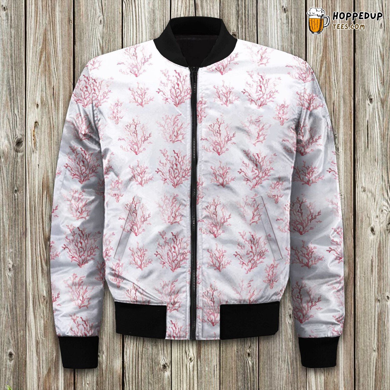 Oceanfront Resort Cove Bomber Jacket