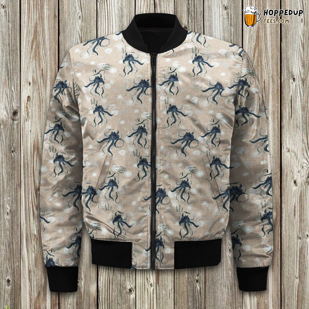 Octopus Vintage Octopus Bomber Jacket