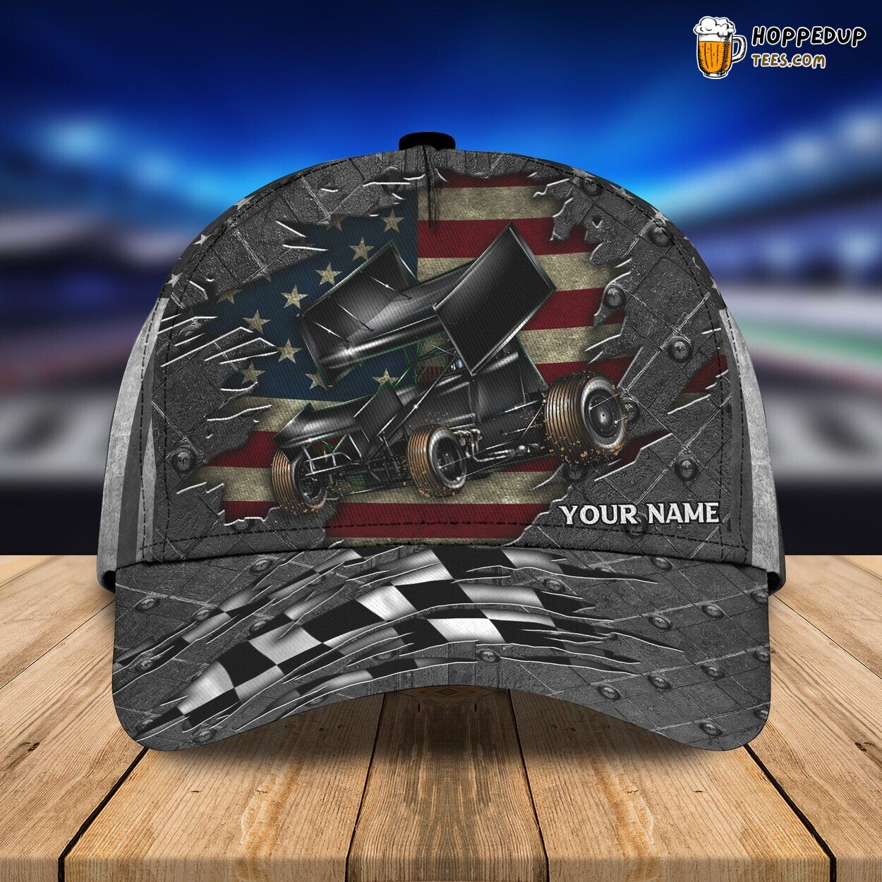 Off-Road Racing Enthusiast Personalized Classic Cap 3D Unique Dirt Track Off-Road Racing Enthusiast Personalized Classic Cap 3D Unique Dirt Track