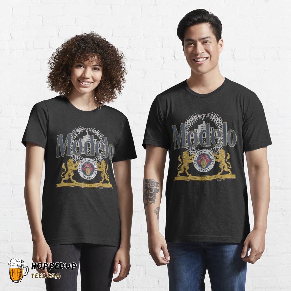 Officially Licensed Modelo Classic Casual Essential Tee HU