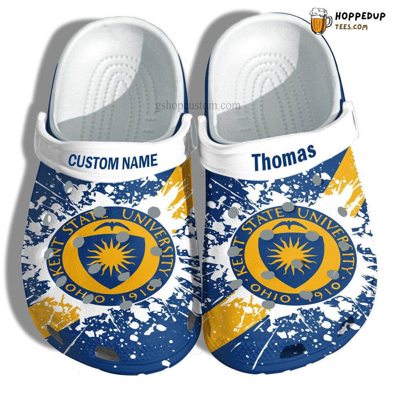 Ohio Kent State University Grad Gift Custom Croc Shoes Admission