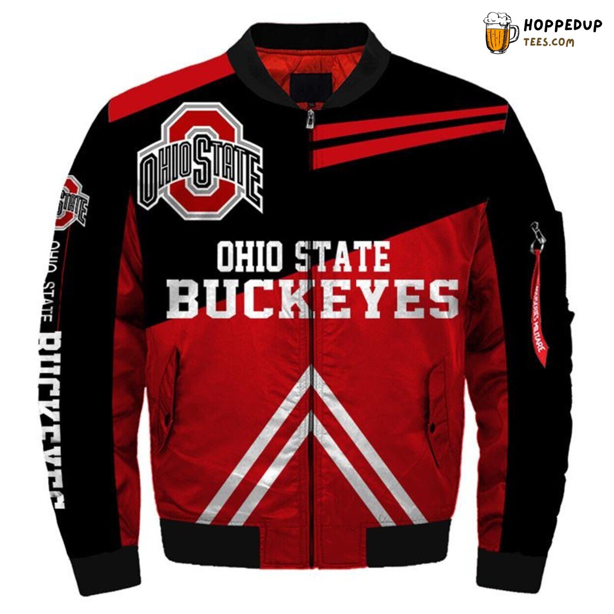 Ohio State Buckeyes Men NCAA Bomber Jacket Exclusive Sale Design Series