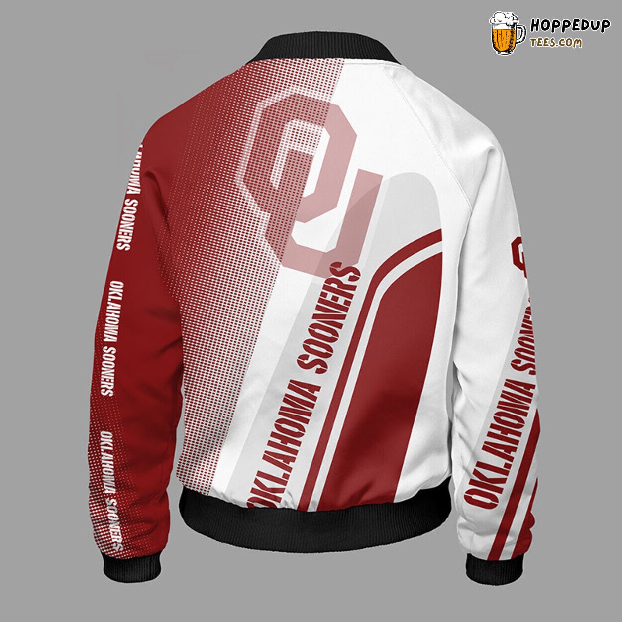 Oklahoma Sooners Classic Red NCAA Bomber Jacket Design