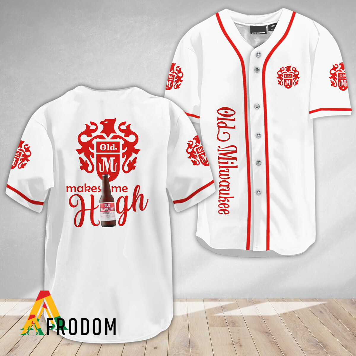 Old Milwaukee High Spirits Baseball Jersey HU