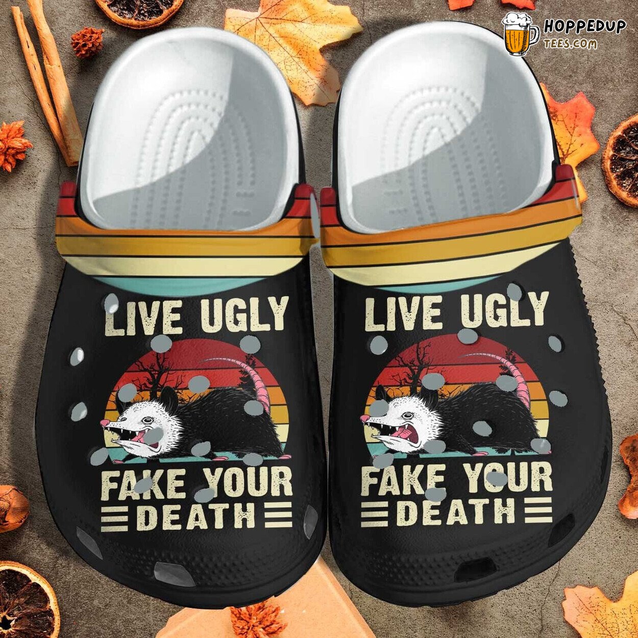 Opossum Funny Live Ugly Son Men Gift Comfortable Clog Shoes