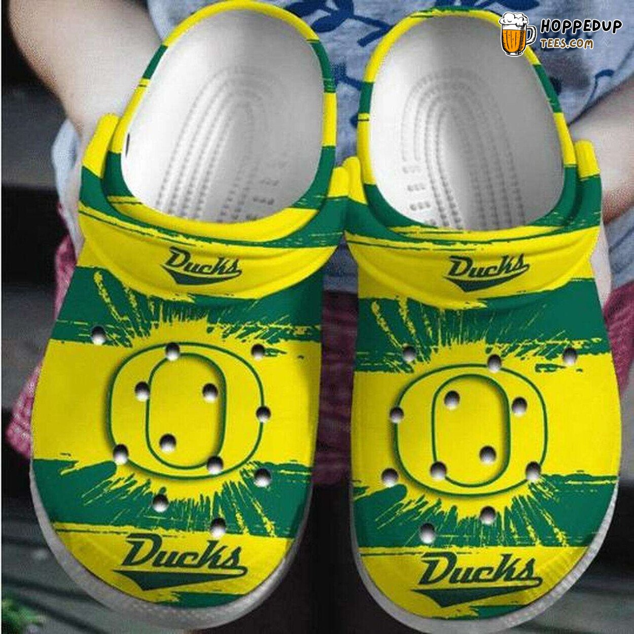 Oregon Ducks NCAA Football Themed Comfortable Unique Design Clogs