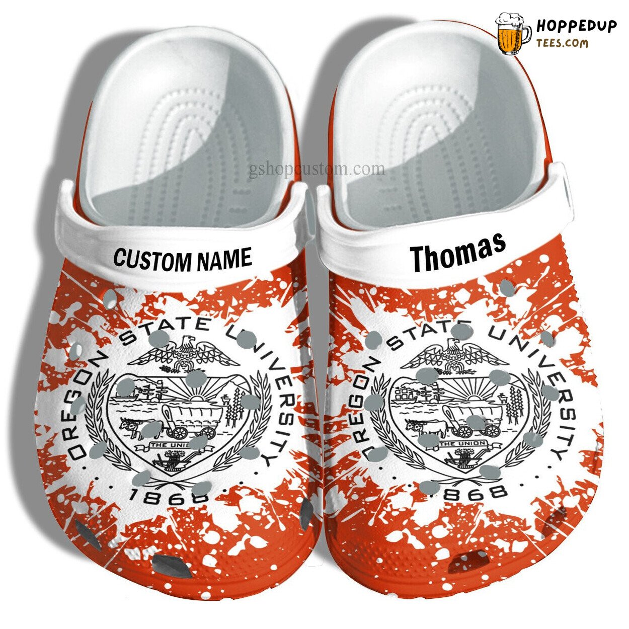 Oregon State Univ Grad Gift Custom Croc Shoes University Admission