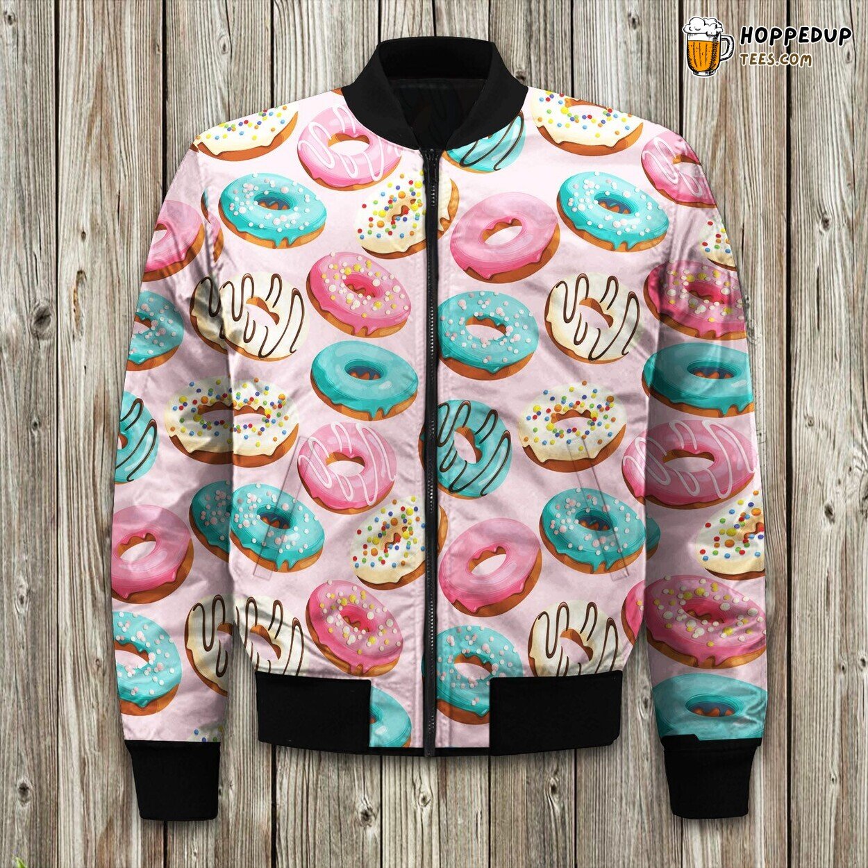 Oriental Jacquard Design Winter Bomber Jacket Fashionable Warm Trend Wear