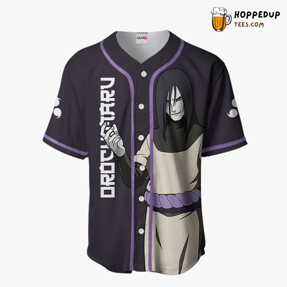 Orochimaru Unique Anime Design Baseball Jersey Distinctive Edition Style