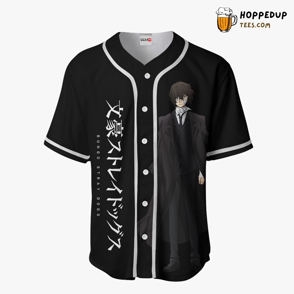 Osamu Dazai Distinctive Anime Baseball Jersey Shirt Unique Collection