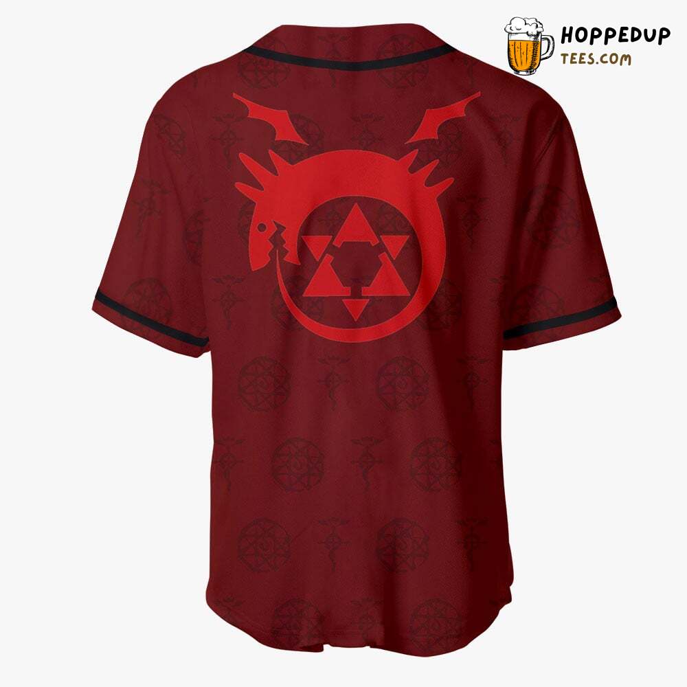 Ouroboros Design Anime Baseball Jersey Shirt Exclusive Unique Style
