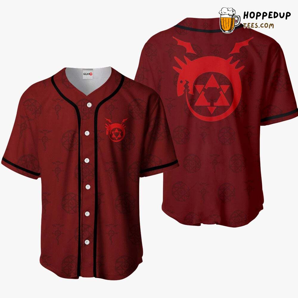 Ouroboros Design Anime Baseball Jersey Shirt Exclusive Unique Style