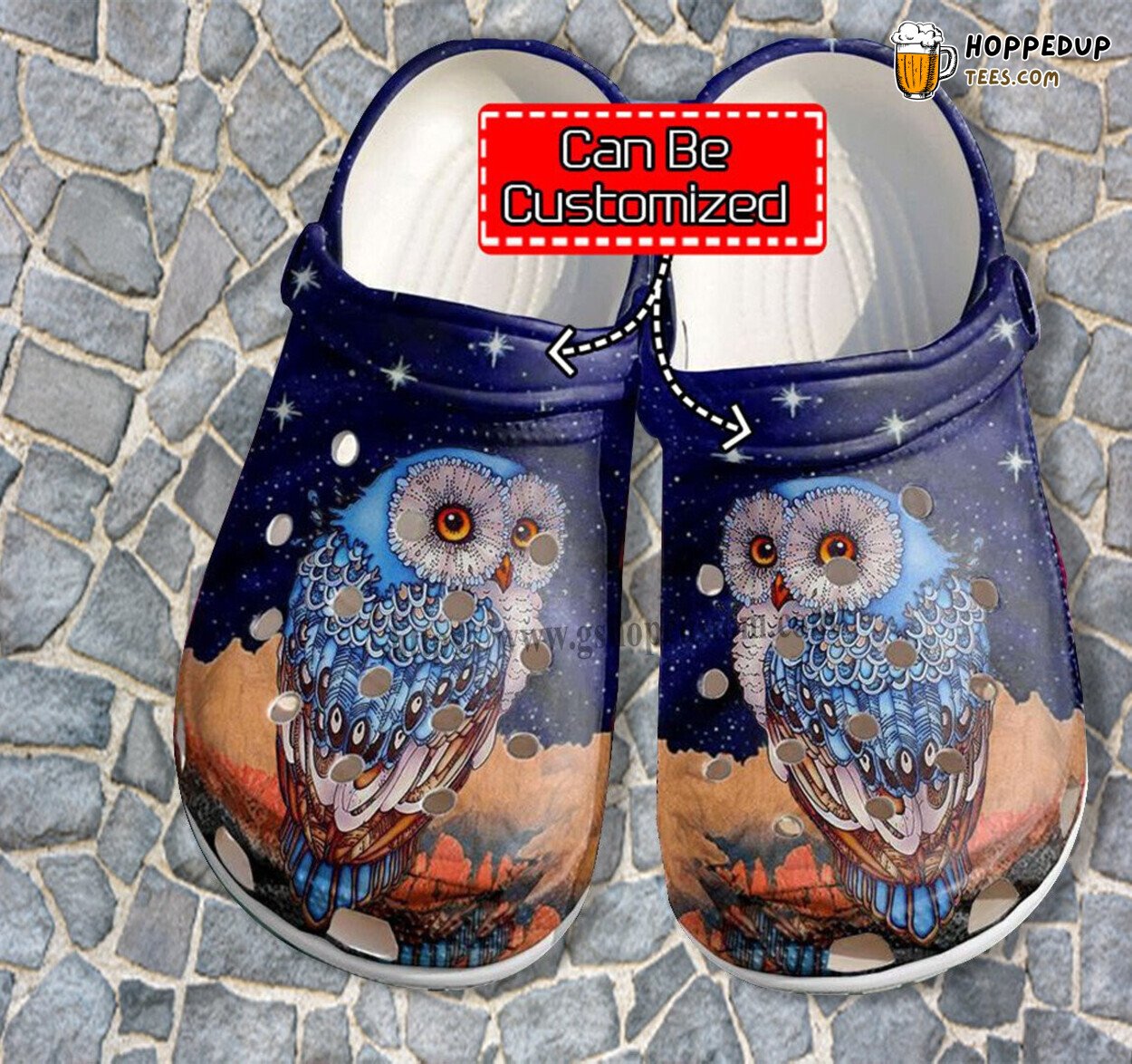 Owl Boho Mystery Vintage Shoes Gift Son Daughter Book Lover Custom