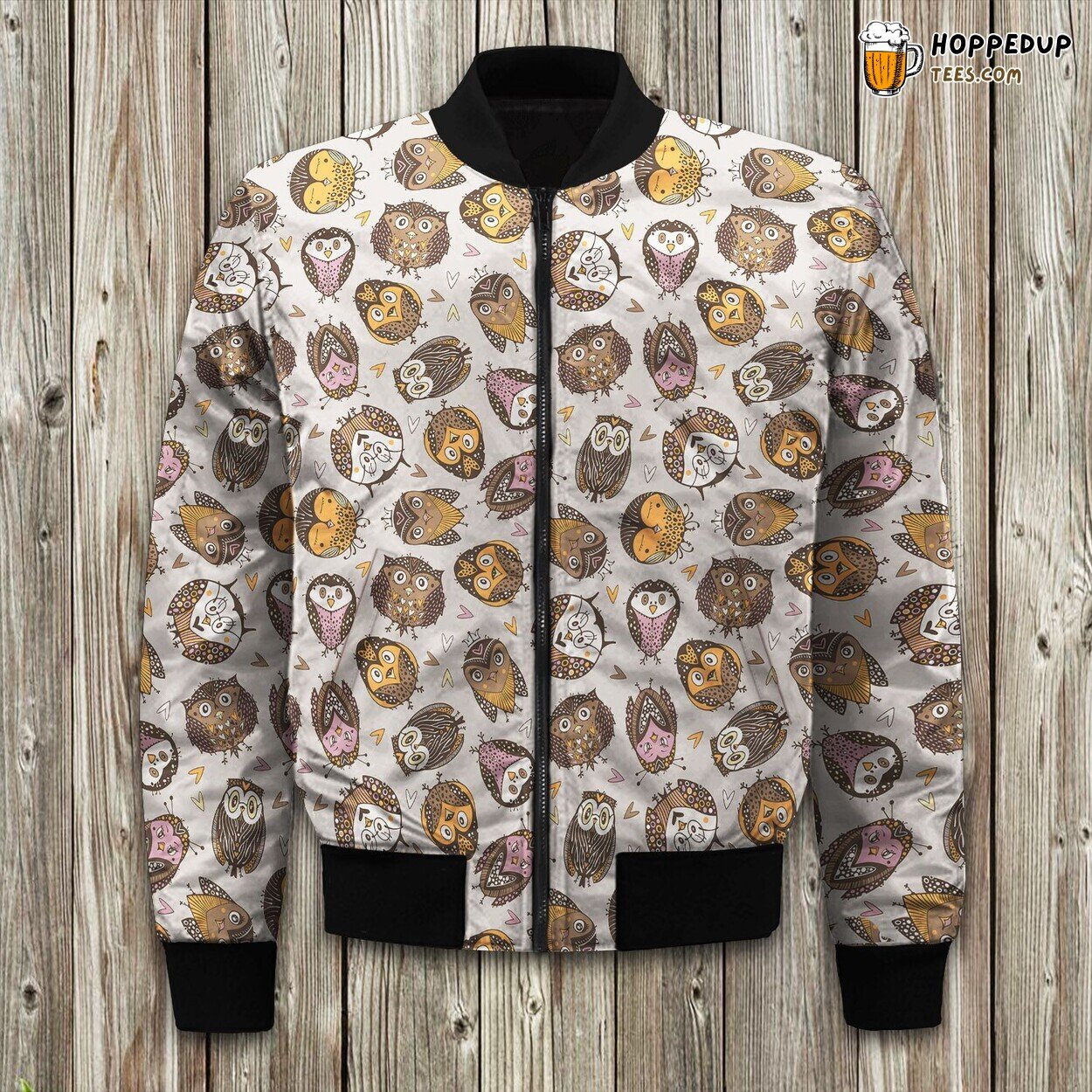 Owl Kid Seamless Bomber Jacket