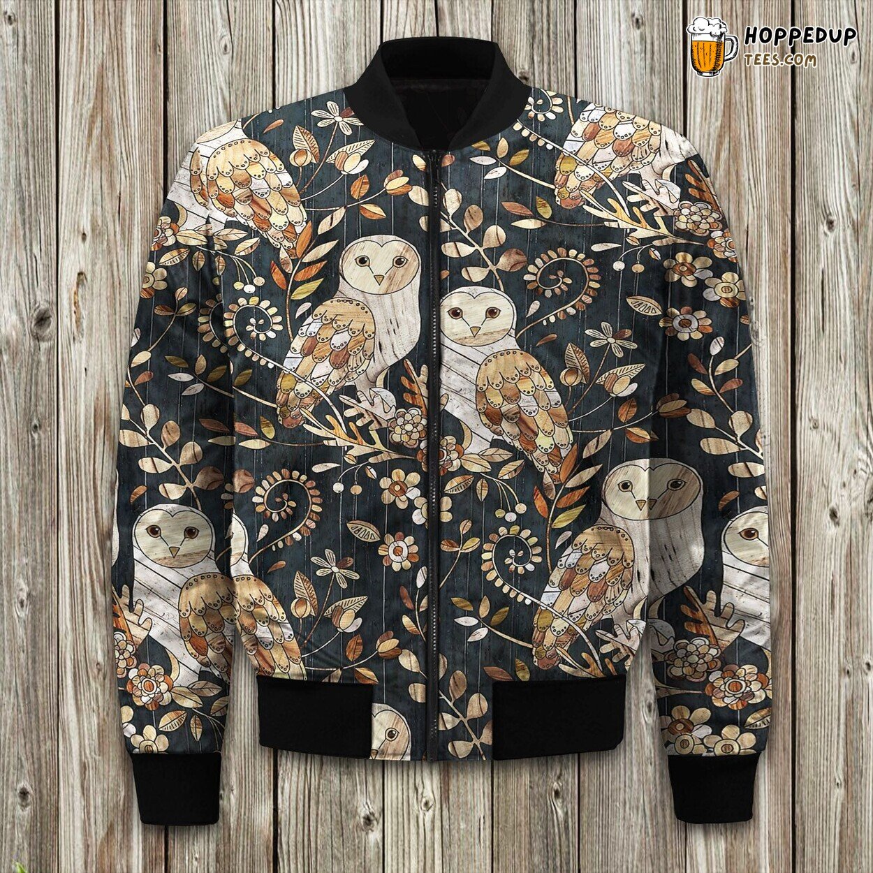 Owl Vintage Good Bomber Jacket