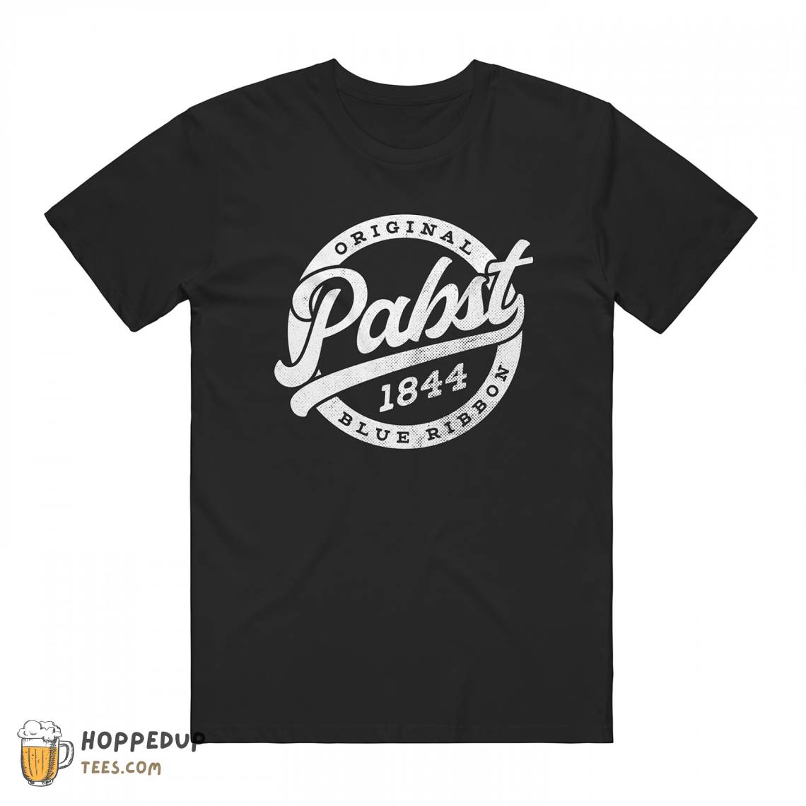 Pabst Blue Ribbon Circle T Shirt