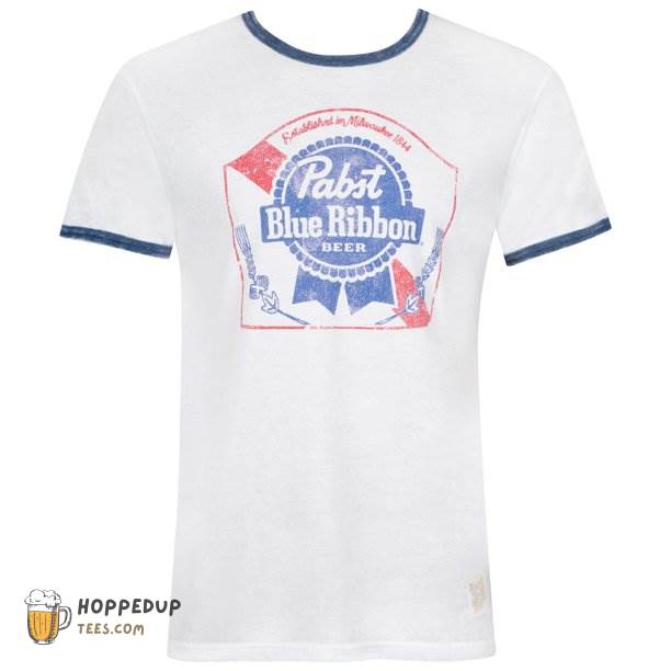 Pabst Blue Ribbon Custom T Shirt