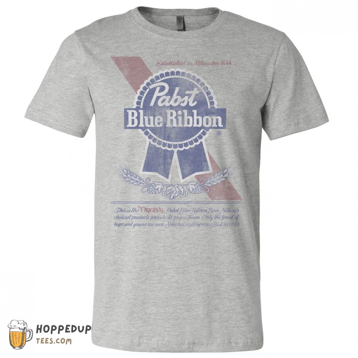 Pabst Blue Ribbon Distressed Tshirts