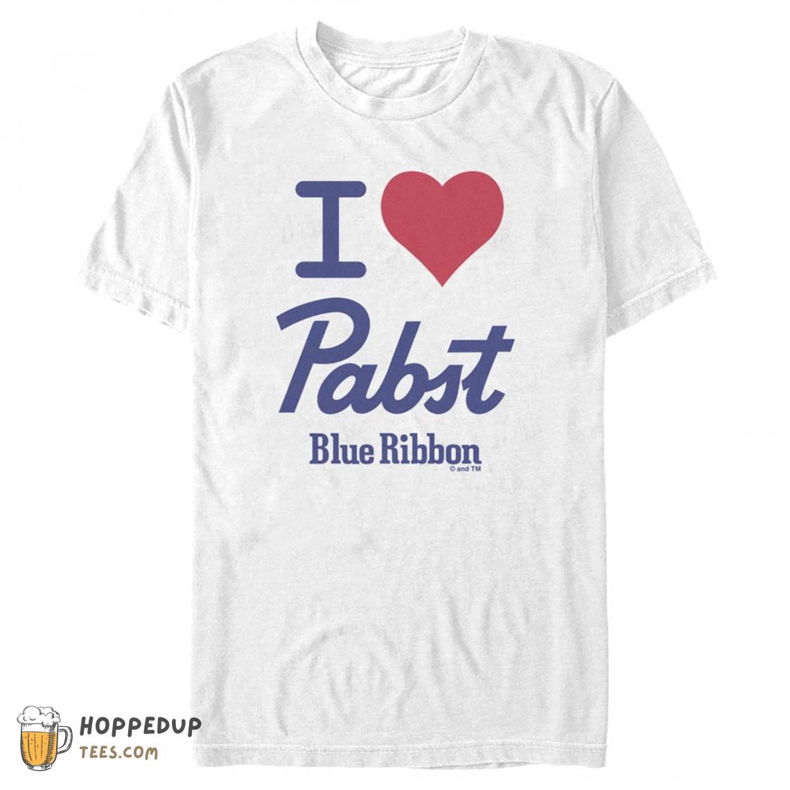 Pabst Blue Ribbon I He Custom T-Shirt