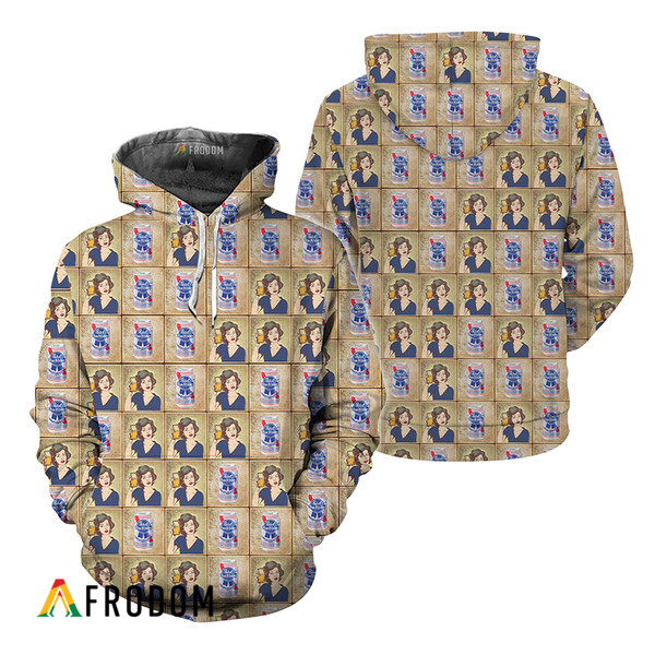 Pabst Blue Ribbon Mom And Beer Hoodie HU