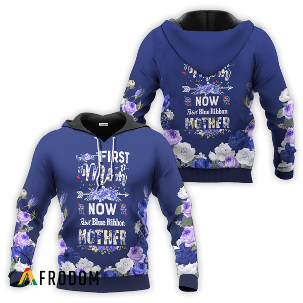 Pabst Blue Ribbon Motherhood Inspired Hoodie HU