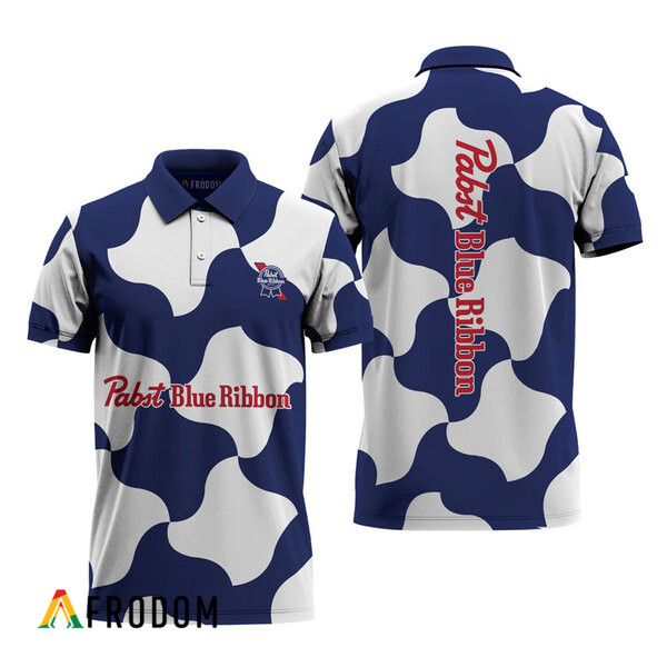 Pabst Blue Ribbon Stand Out Golf Club Polo Shirt HU