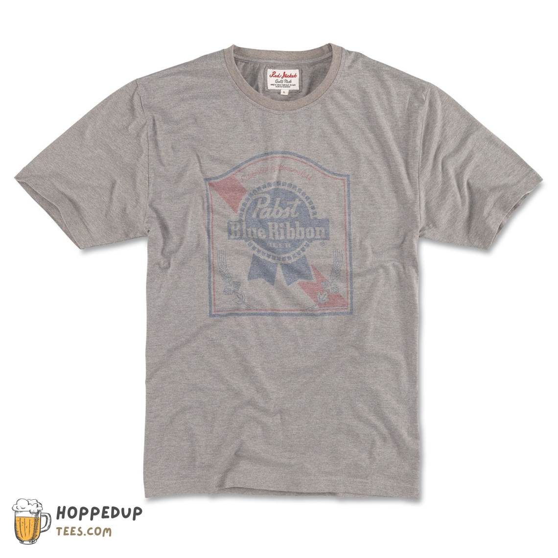 Pabst Blue Ribbon Vintage Fade Label Tshirt
