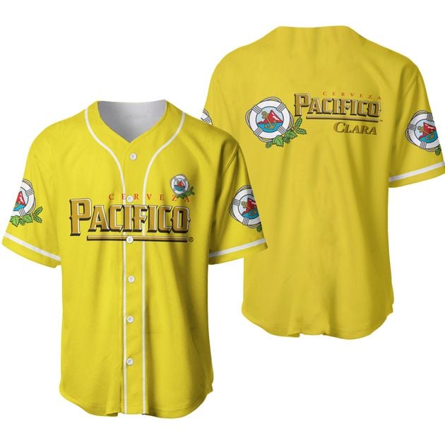 Pacifico Beer Baseball Jersey Holiday Gift for Beer Lovers HU