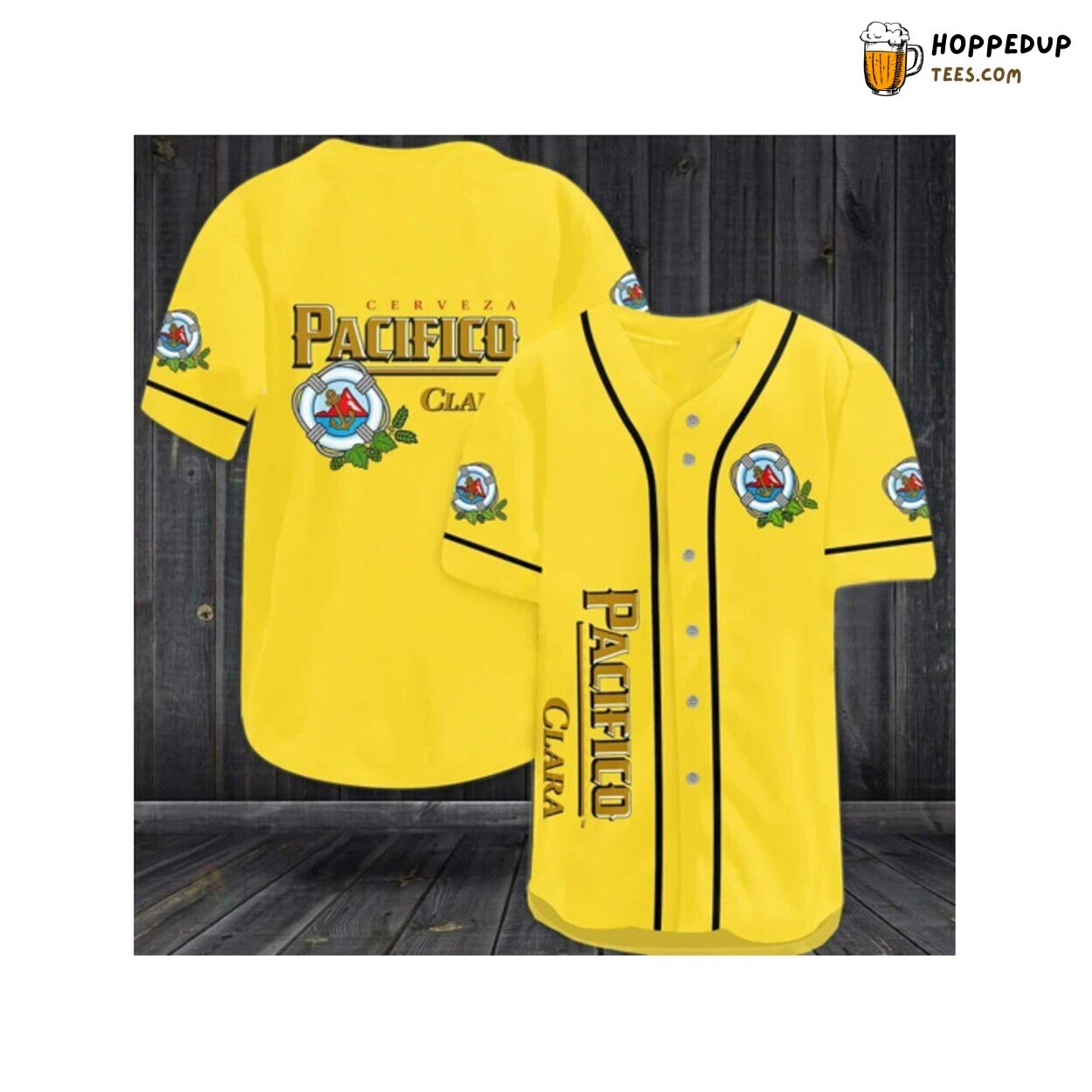 Pacifico Beer Baseball Jersey Shirt Beer Lovers Vodka 3D Unisex Gift Friends
