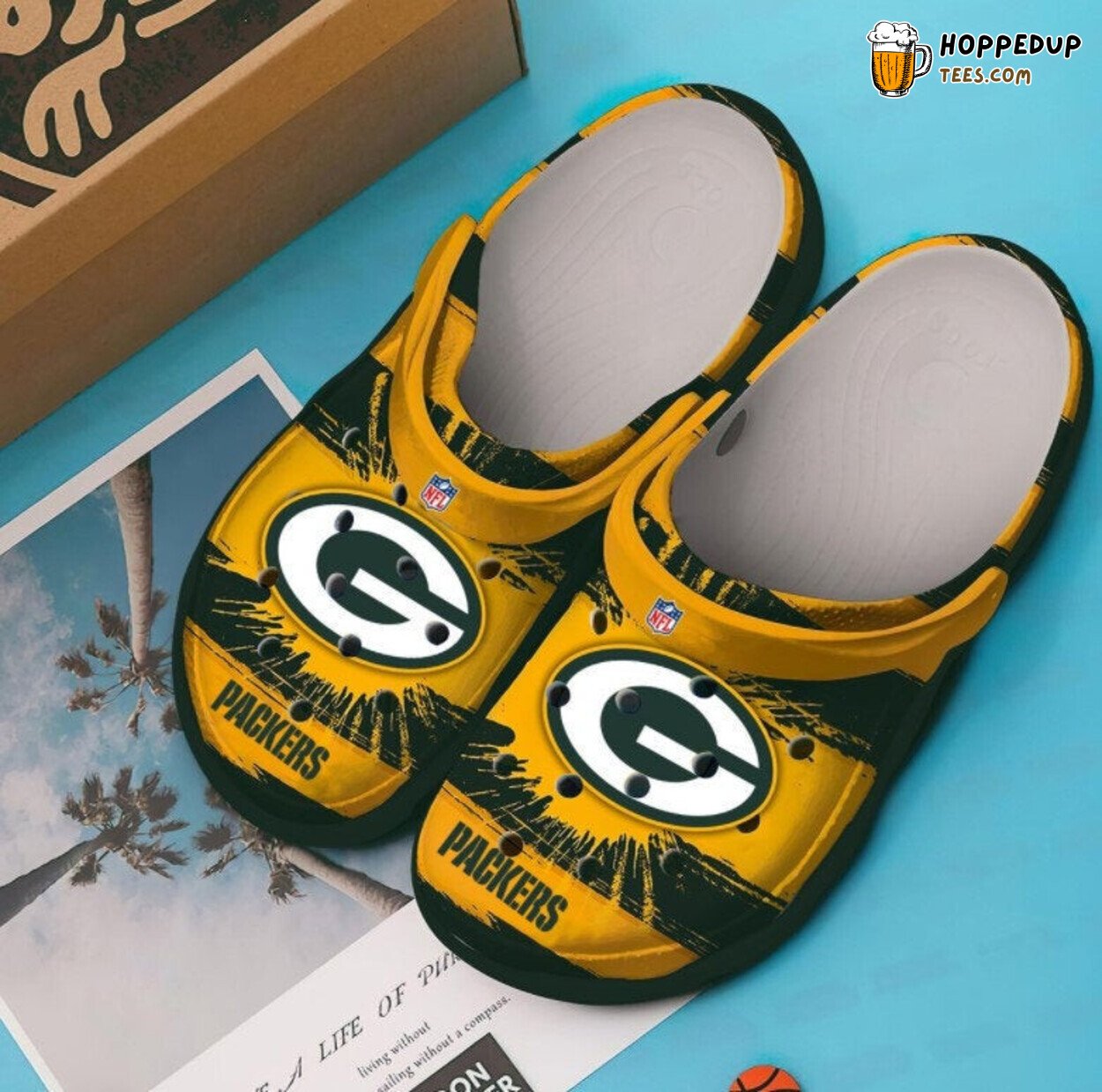 Packers Custom Name Personalized Comfortable Unique Design Clogs