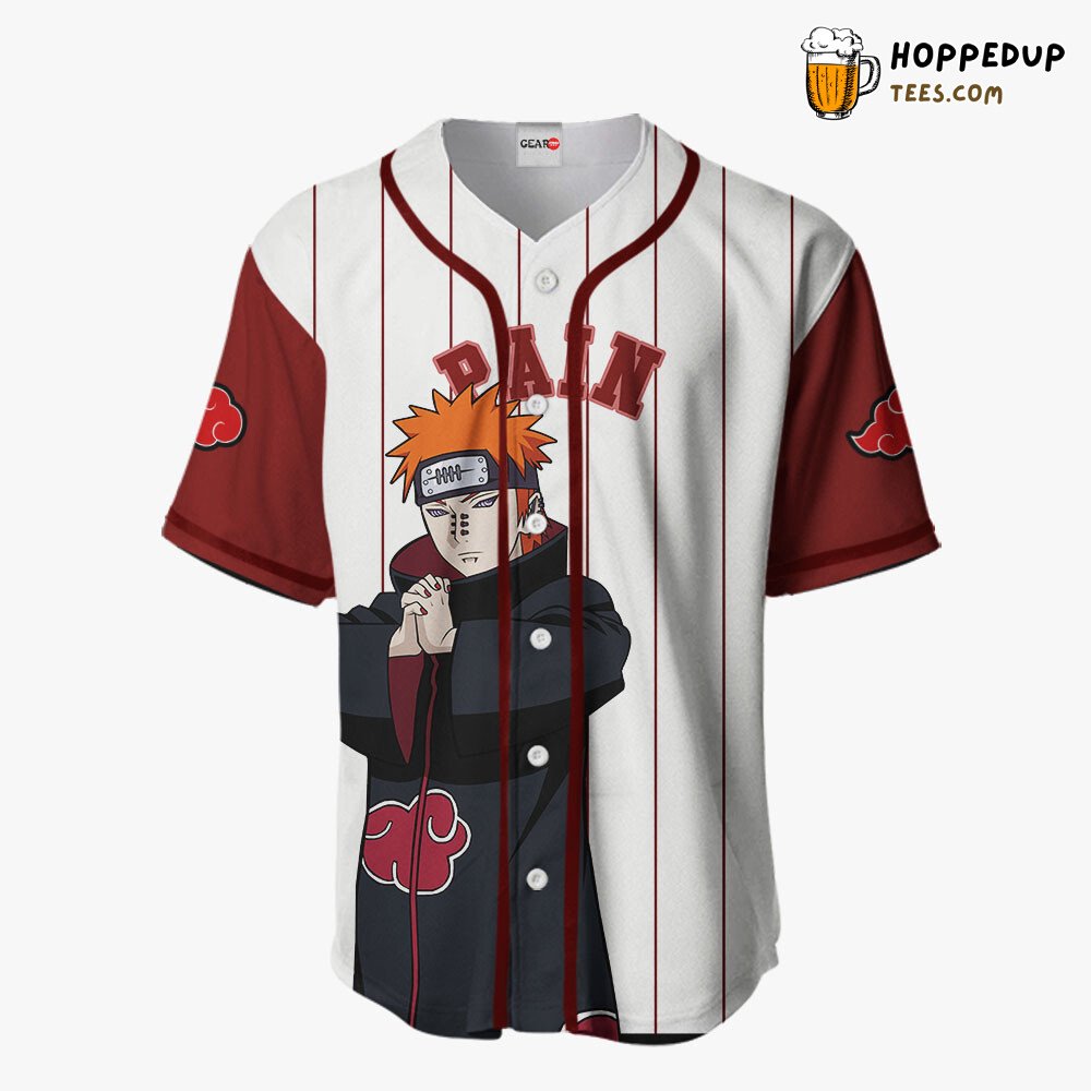 Pain Akatsuki Unique Distinctive Anime Baseball Jersey Design Collection