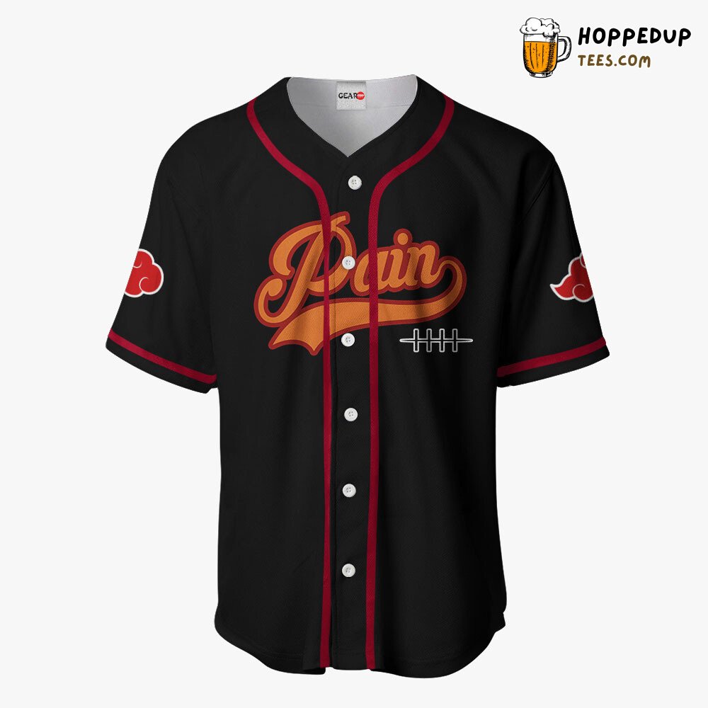 Pain Anime Baseball Jersey Shirt Distinctive Symbol Unique Collection