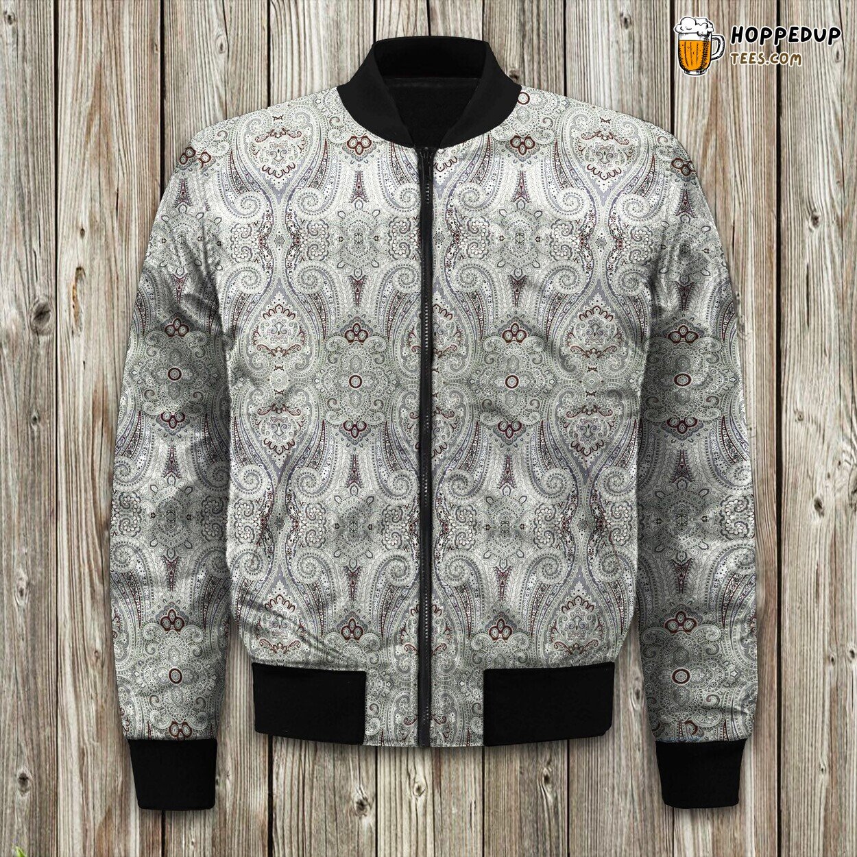 Paisley Pizzazz Waverly Bomber Jacket Winter Tailored Elite Comfort