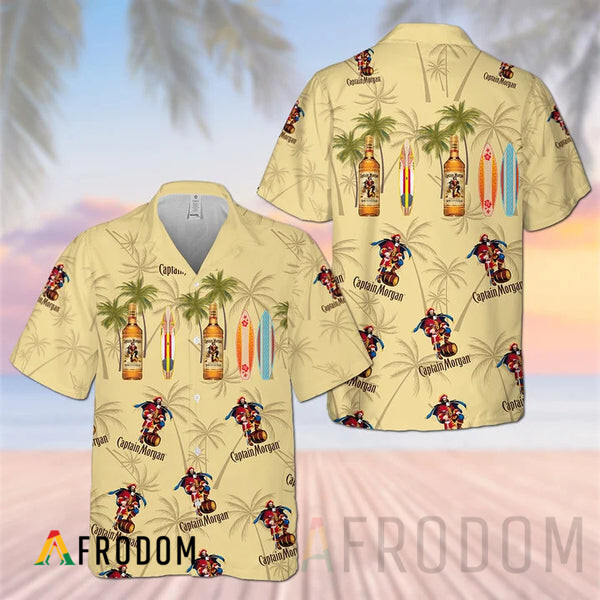 Palm Trees Hawaii Captain Morgan Hawaii Shirt HU