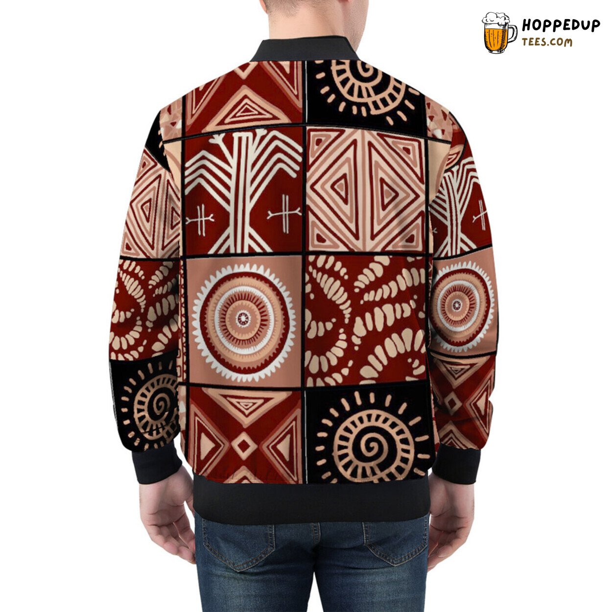 Patchwork Narratives in African Fashion Define Men’s Bomber Jacket