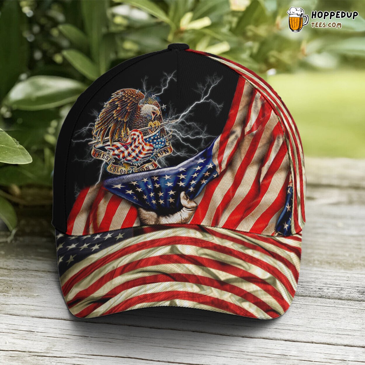 Patriotic Statement Colors Dont Run Eagle Flag Unique Baseball Cap Patriotic Statement Colors Dont Run Eagle Flag Unique Baseball Cap