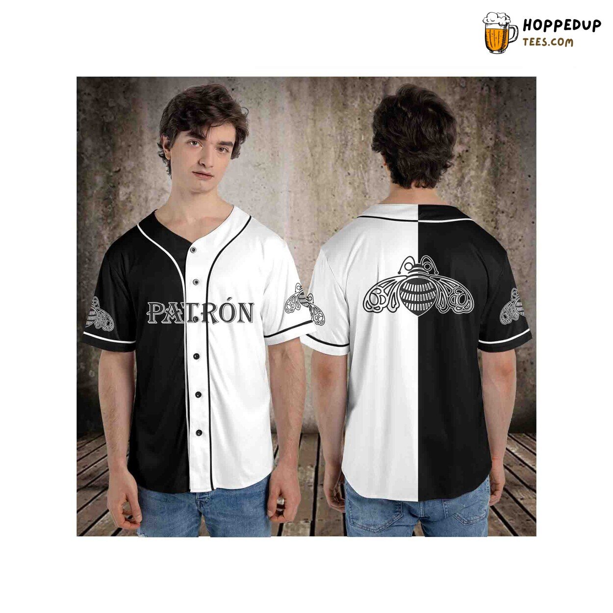 Patron Tequila Baseball Jersey T Shirt Gift Beer Lovers Unique Design