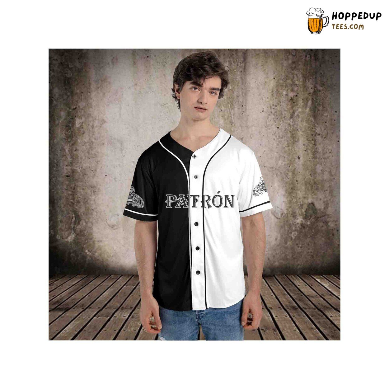 Patron Tequila Baseball Jersey T Shirt Gift Beer Lovers Unique Design
