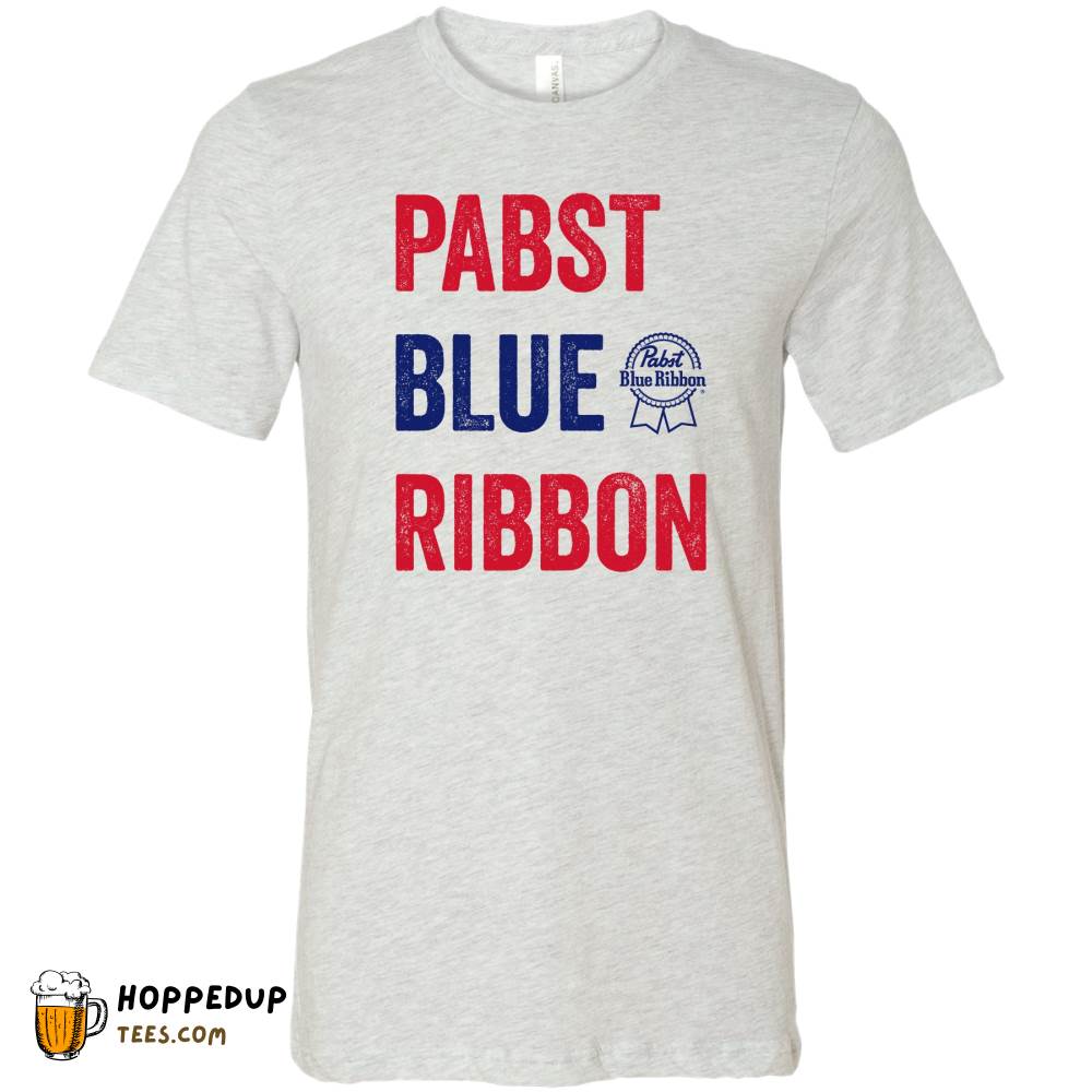 PBR Beer Type Space Ash Tee HU