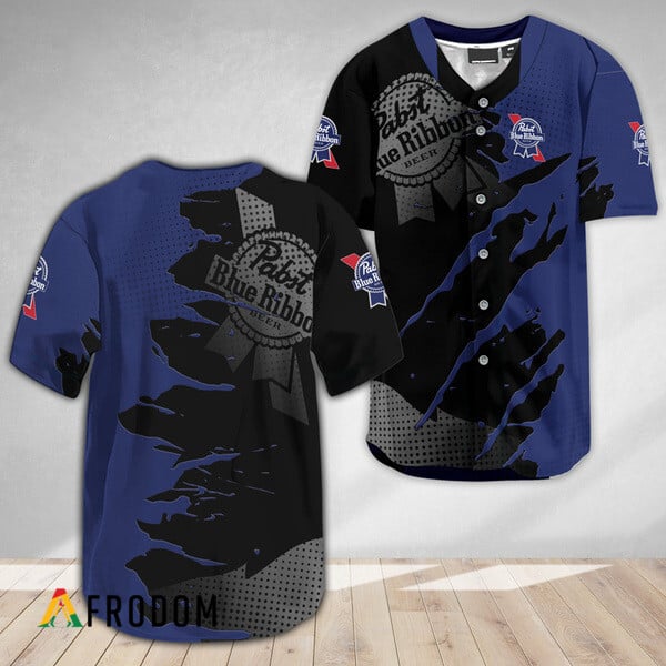 PBR Crack Pattern Metal Baseball Jersey HU
