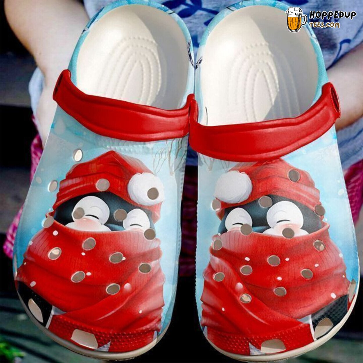 Penguin Cute Design Classic Comfortable Clogs Shoes Unique Style
