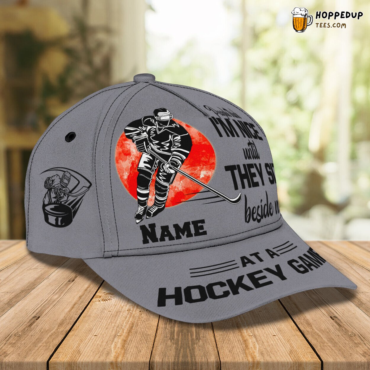 People Think I’m Adorable 3D Classic Cap Personalized Unique Name