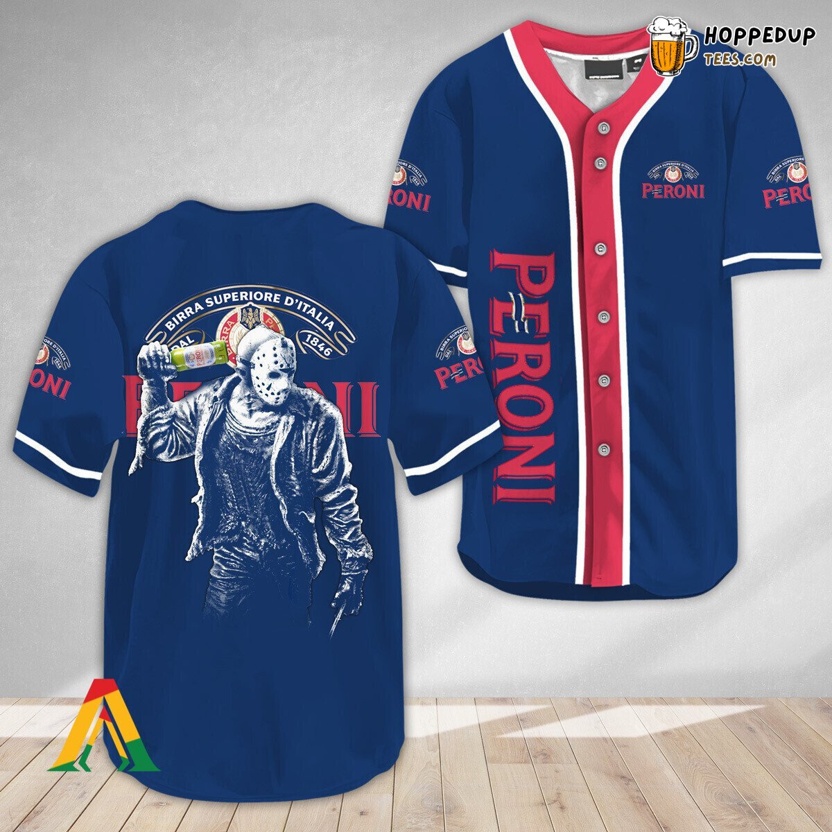 Peroni Beer Horror Jason Voorhees Unique Distinct Baseball Jersey