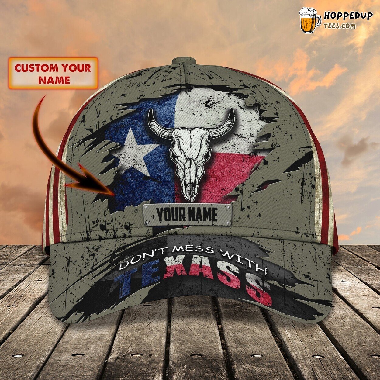 Personalized 3D Classic Cap Texas Baseball Design Dont Mess State Pride Hat Personalized 3D Classic Cap Texas Baseball Design Dont Mess State Pride Hat