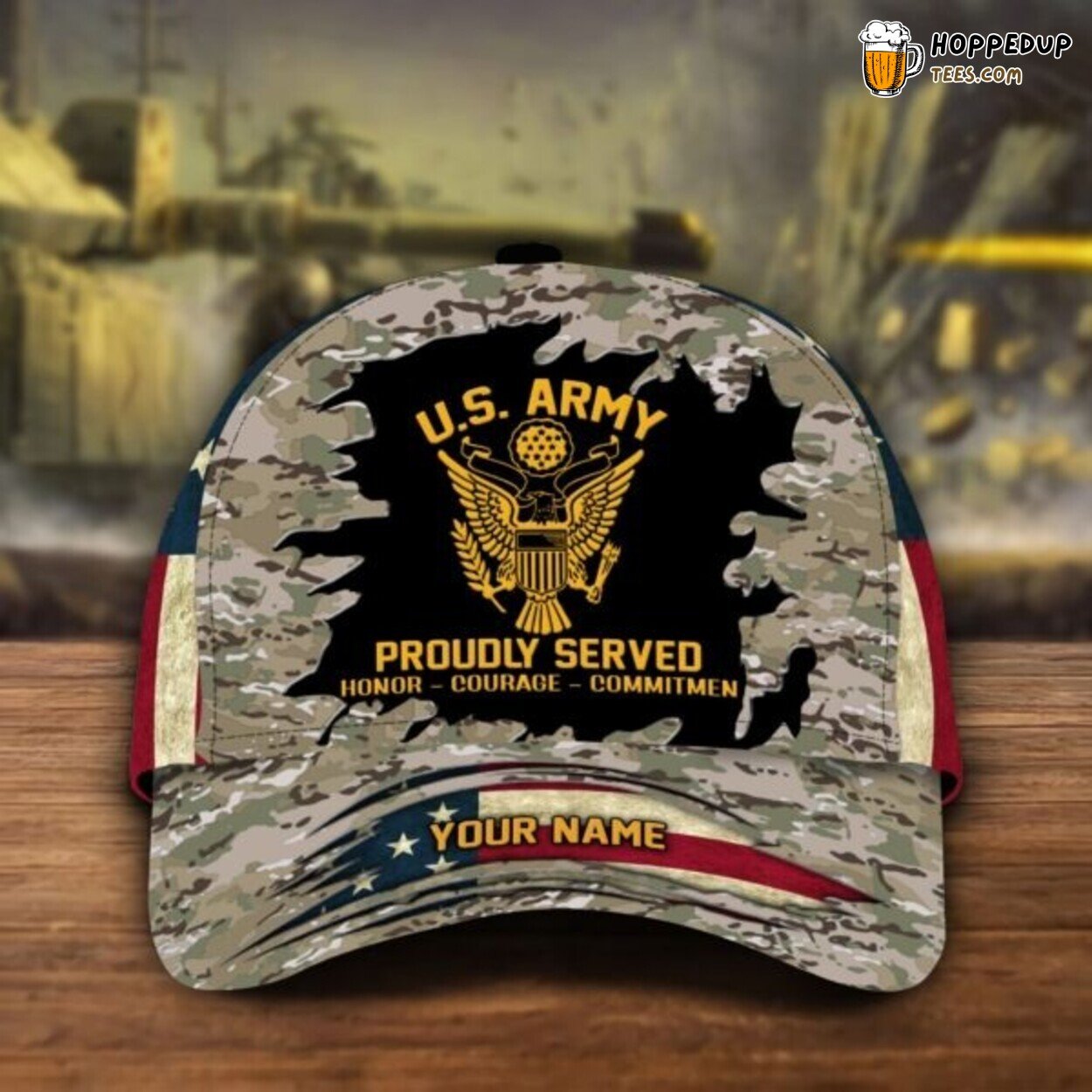 Personalized 3D Veteran Classic Cap Honor Courage Design Unique Hat Wear Personalized 3D Veteran Classic Cap Honor Courage Design Unique Hat Wear