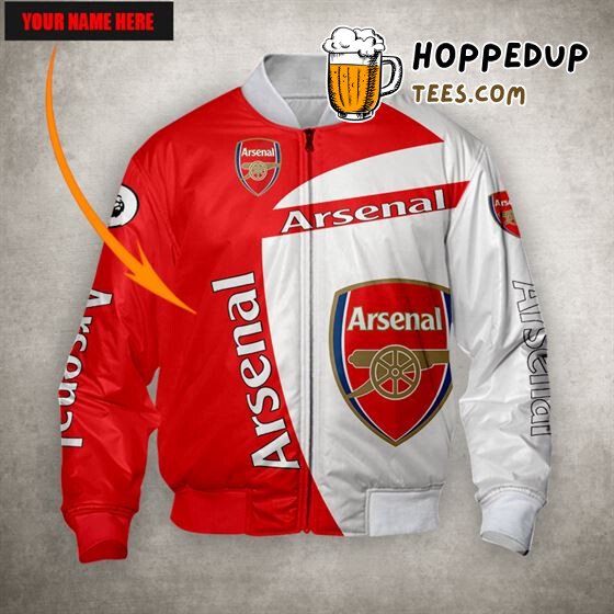 Personalized Arsenal FC Unique Name Bomber Jacket Series