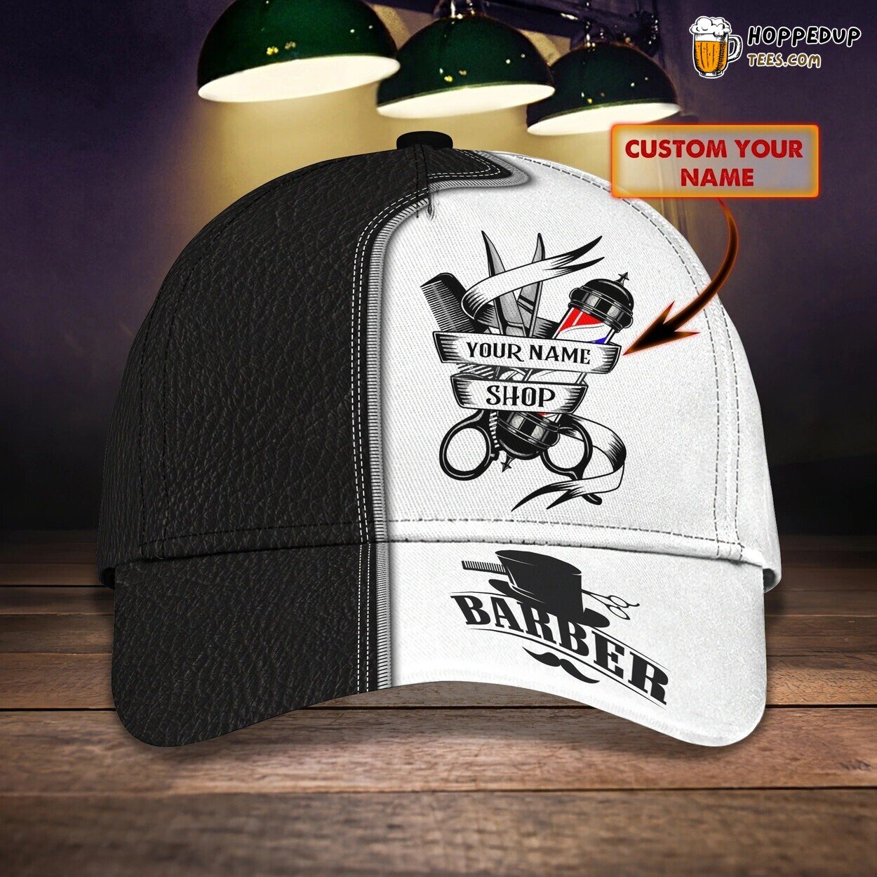 Personalized Barber Cap Christmas Barber Man Full Print Gift Classic Hat Personalized Barber Cap Christmas Barber Man Full Print Gift Classic Hat