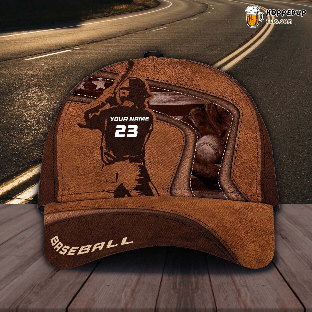 Personalized Baseball Cap Son Custom Baseball Player Design Hat